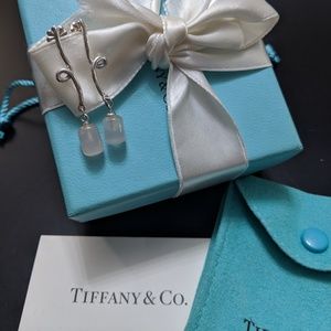 Authentic Tiffany & Co. Rose Quartz Earrings